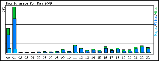 Hourly usage