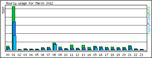 Hourly usage