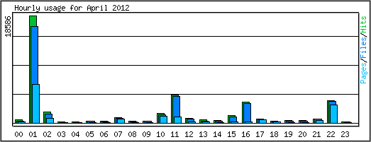 Hourly usage