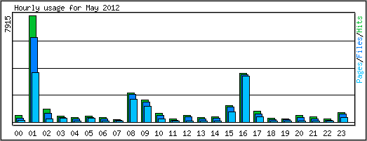 Hourly usage