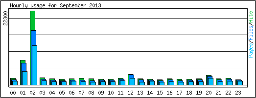 Hourly usage